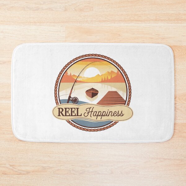 Item preview, Reel Happiness Fishing lover & angler designed and sold by BLZART.