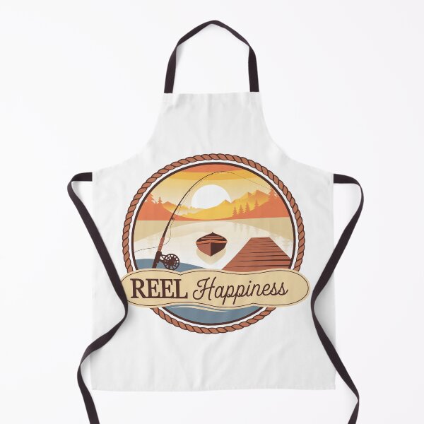 Item preview, Reel Happiness Fishing lover & angler designed and sold by BLZART.