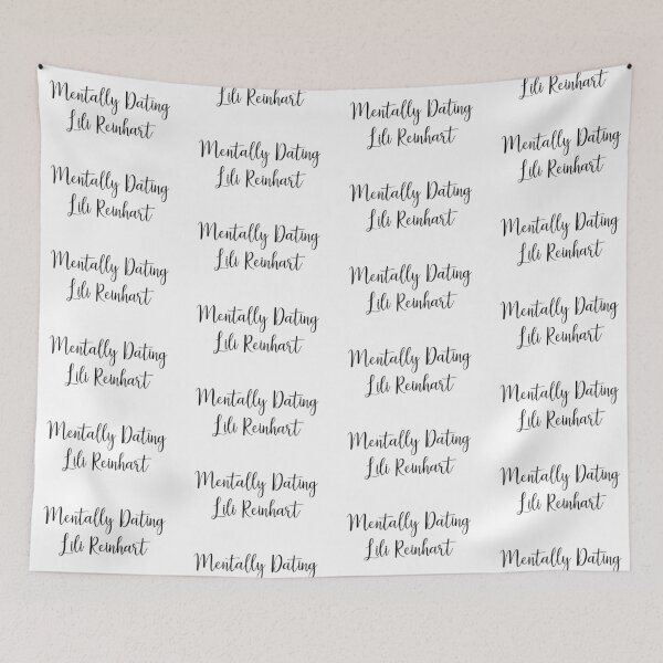 Item preview, Mentally Dating Lili Reinhart  designed and sold by Olivia Doces.