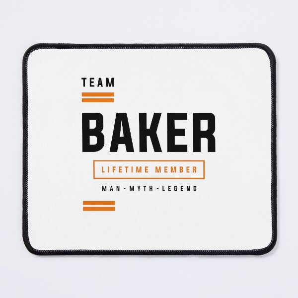 Item preview, Team Baker Lifetime Member Funny Name Baker designed and sold by cidolopez.