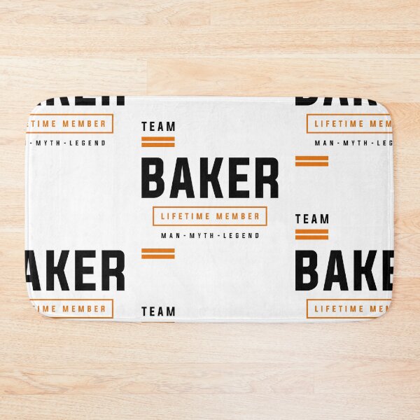 Item preview, Team Baker Lifetime Member Funny Name Baker designed and sold by cidolopez.