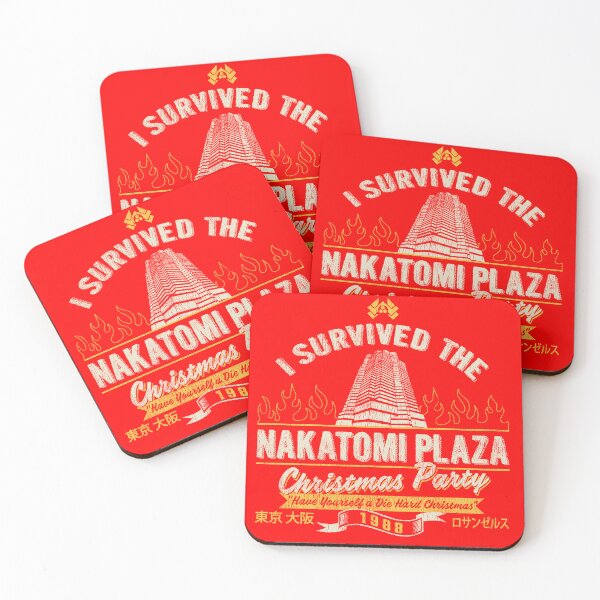 Item preview, I Survived The Nakatomi Christmas Party Die Hard designed and sold by Alema Art.