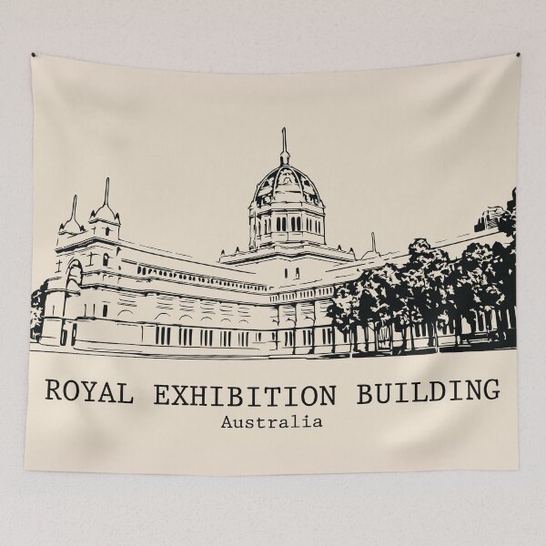 Item preview, Royal Exhibition Building - Australia designed and sold by Lakeric Cityscapes.