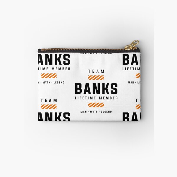 Item preview, Team Banks Lifetime Member Funny Name Banks designed and sold by cidolopez.