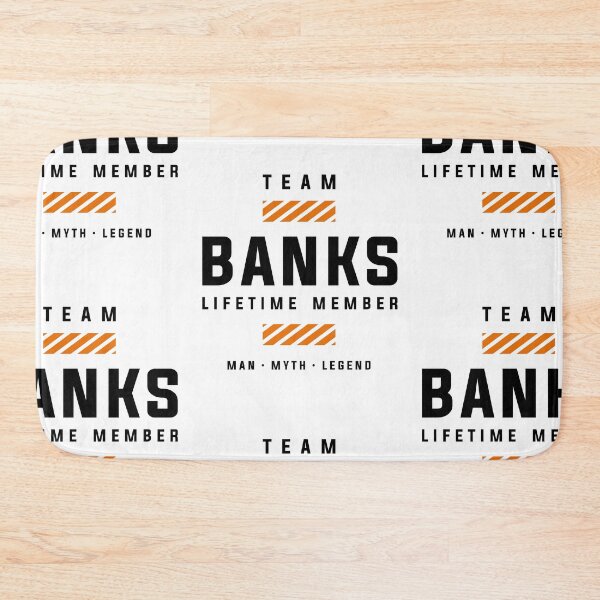 Item preview, Team Banks Lifetime Member Funny Name Banks designed and sold by cidolopez.