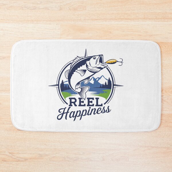 Item preview, Reel Happiness Fishing lover & angler designed and sold by BLZART.