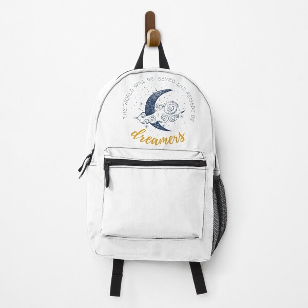 Item preview, “The World Will Be Saved and Remade by Dreamers” – Magical Moonlit Design designed and sold by MoonwellMerc.