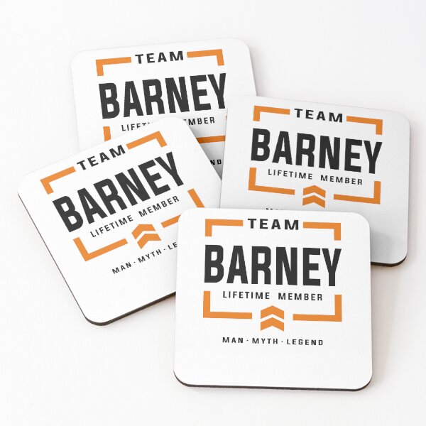 Item preview, Team Barney Lifetime Member Funny Name Barney designed and sold by cidolopez.