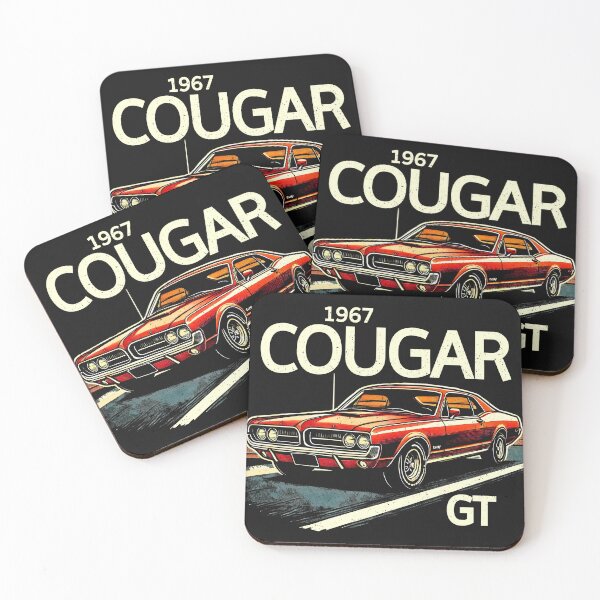 Item preview, 1967 Cougar GT designed and sold by CreepyCornerArt.