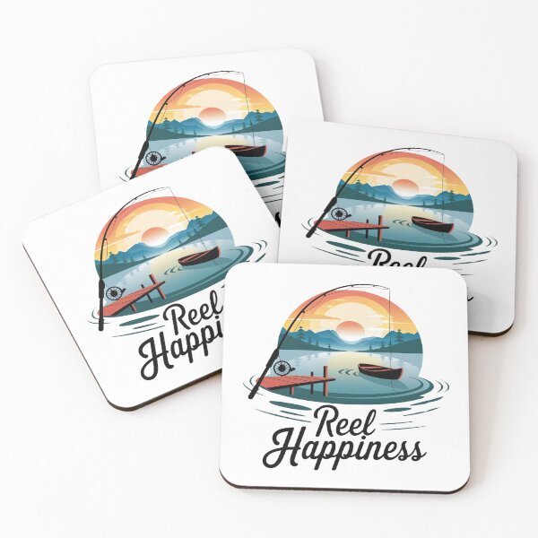 Item preview, Reel Happiness Fishing lover & angler designed and sold by BLZART.