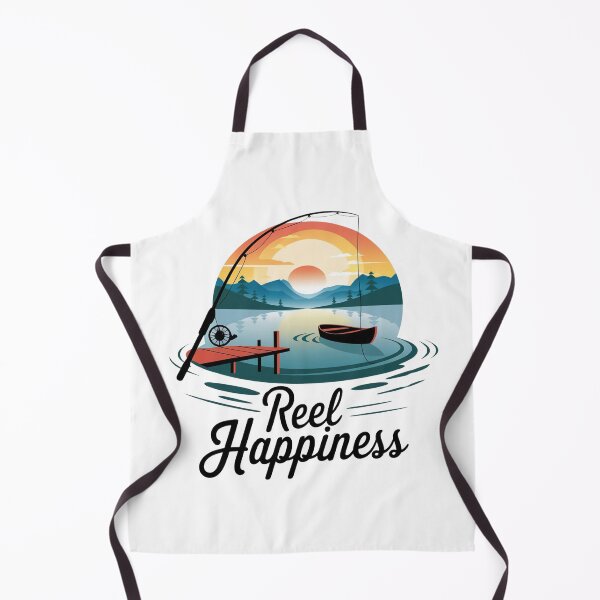 Item preview, Reel Happiness Fishing lover & angler designed and sold by BLZART.