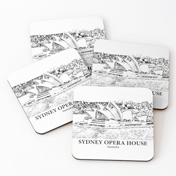 Item preview, Sydney Opera House - Australia designed and sold by Lakeric Cityscapes.