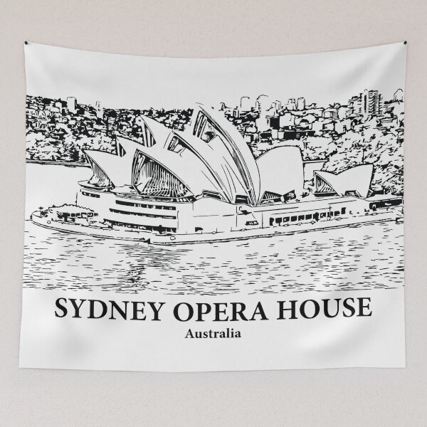 Item preview, Sydney Opera House - Australia designed and sold by Lakeric Cityscapes.