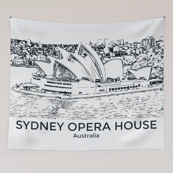 Item preview, Sydney Opera House - Australia designed and sold by Lakeric Cityscapes.
