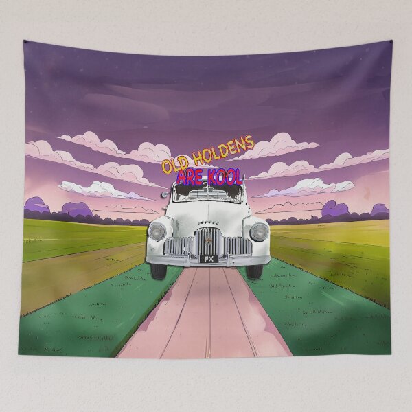 Item preview, White FX Holden - Timeless Classic Car Artwork Celebrating Australian History designed and sold by Michael van der Hoorn.