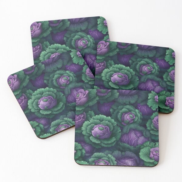 Item preview, Garden Cabbage Food Pattern designed and sold by bubblegoth.