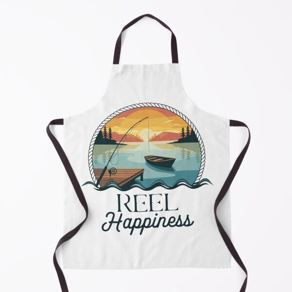 Item preview, Reel Happiness Fishing lover & angler designed and sold by BLZART.