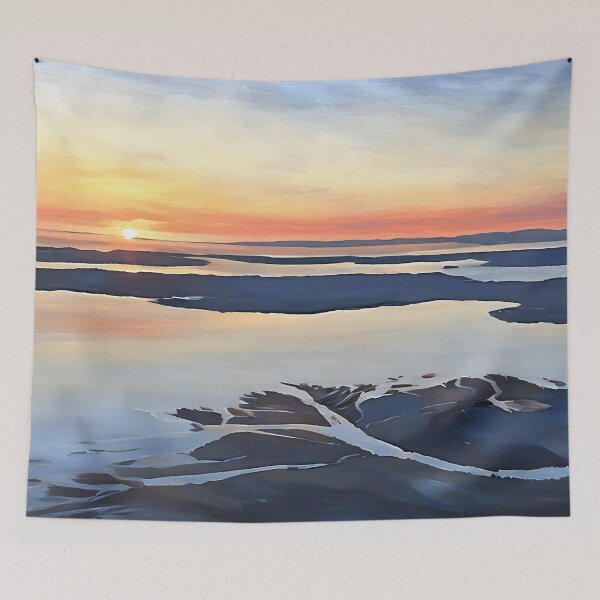 Item preview, Puget Sound Sunset (Impressionist) designed and sold by flyscenicair.