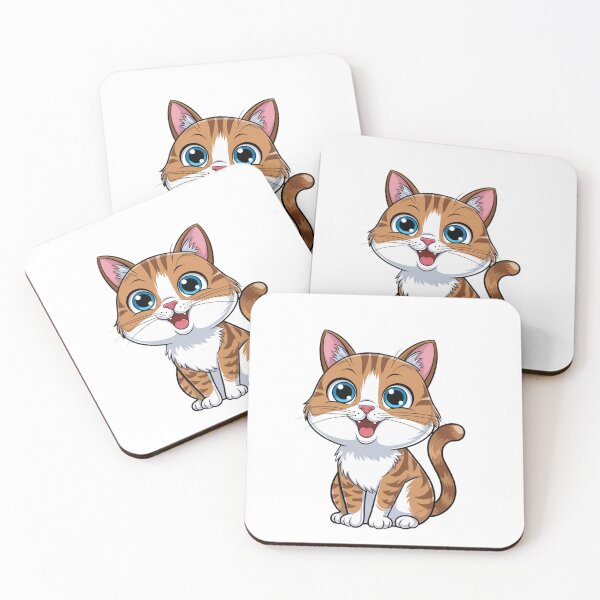 Item preview, Cute cartoon style cat designed and sold by TextTees&More.
