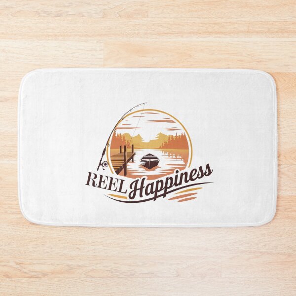 Item preview, Reel Happiness Fishing lover & angler designed and sold by BLZART.