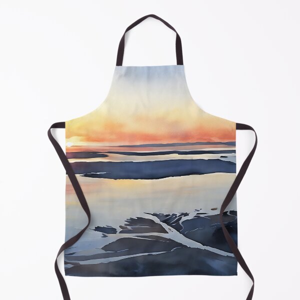Item preview, Puget Sound Sunset (Watercolor) designed and sold by flyscenicair.