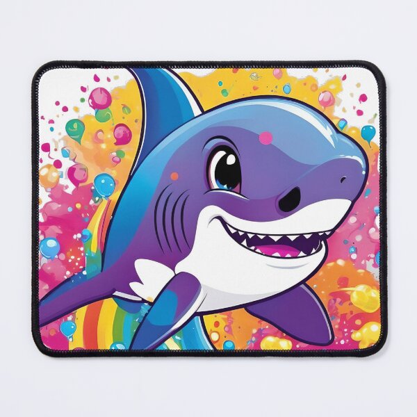 Item preview, Rainbow Shark designed and sold by MoonBunniie.