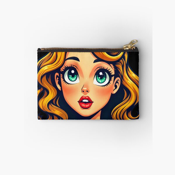 Item preview, Cute Classic Vintage Style Anime Girl designed and sold by TheArtOfPat.