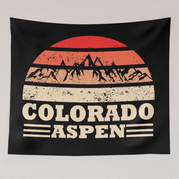Item preview, Aspen Colorado vintage rocky mountains designed and sold by Alexaltay.