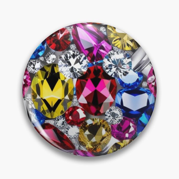 Item preview, Colourful gemstones and diamonds pattern designed and sold by Chippychips1.