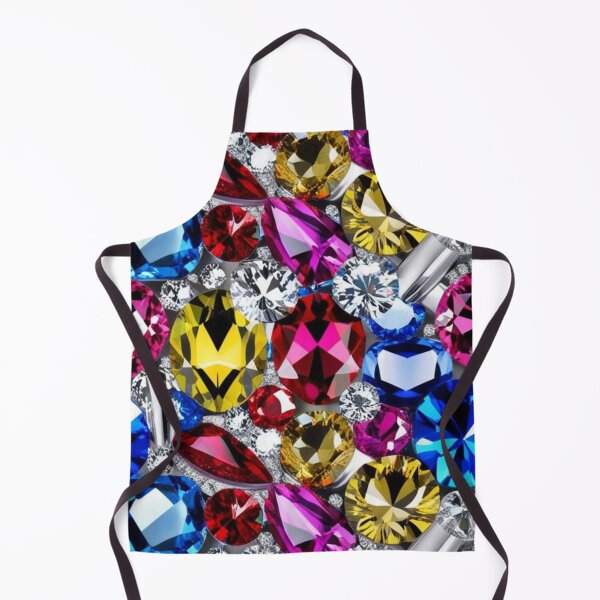 Item preview, Colourful gemstones and diamonds pattern designed and sold by Chippychips1.