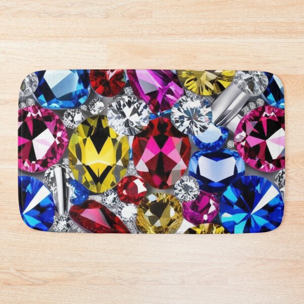 Item preview, Colourful gemstones and diamonds pattern designed and sold by Chippychips1.