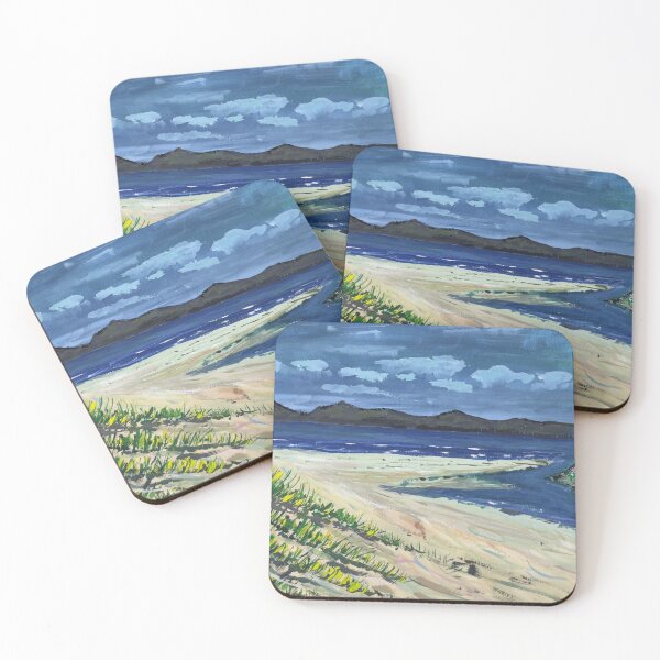 Item preview, Sea and Beach - View from the Sand Dunes designed and sold by GraceArtMusic.