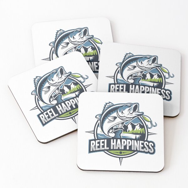 Item preview, Reel Happiness Fishing lover & angler designed and sold by BLZART.
