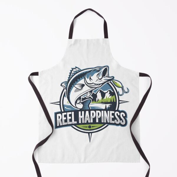 Item preview, Reel Happiness Fishing lover & angler designed and sold by BLZART.