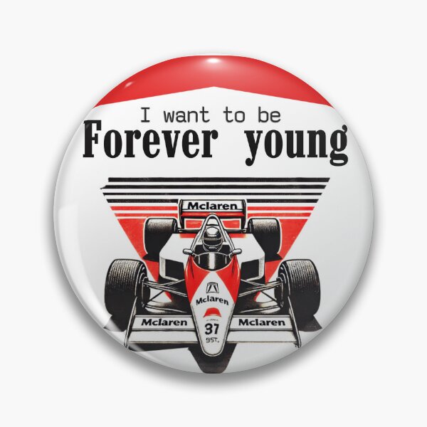 Item preview, F1 Driver Forever Young designed and sold by theacidrose.