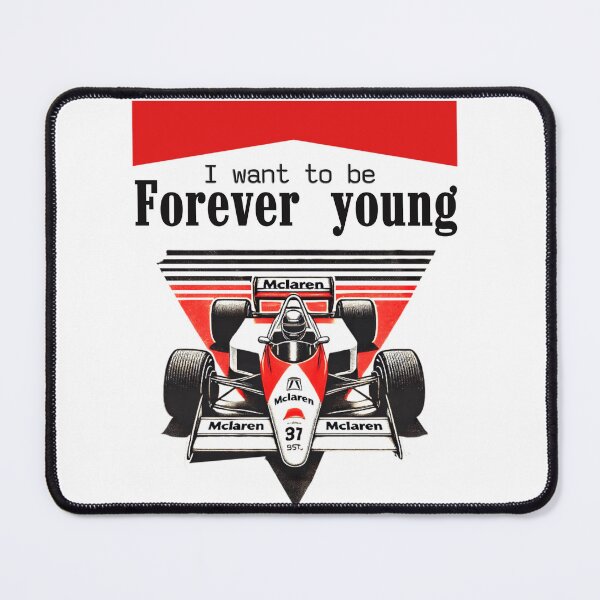 Item preview, F1 Driver Forever Young designed and sold by theacidrose.