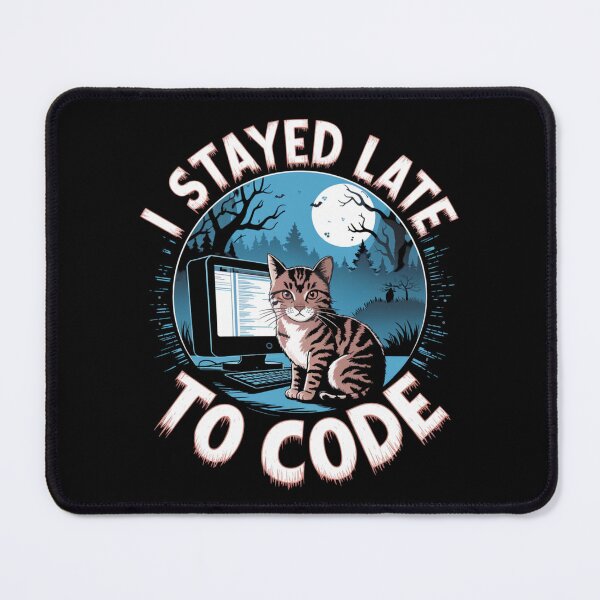 Item preview, Coding Cat Nights designed and sold by ATOTI.