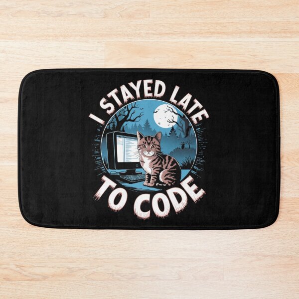 Item preview, Coding Cat Nights designed and sold by ATOTI.