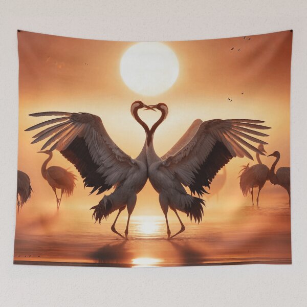 Item preview, HERONS COURTSHIP designed and sold by origingallery.