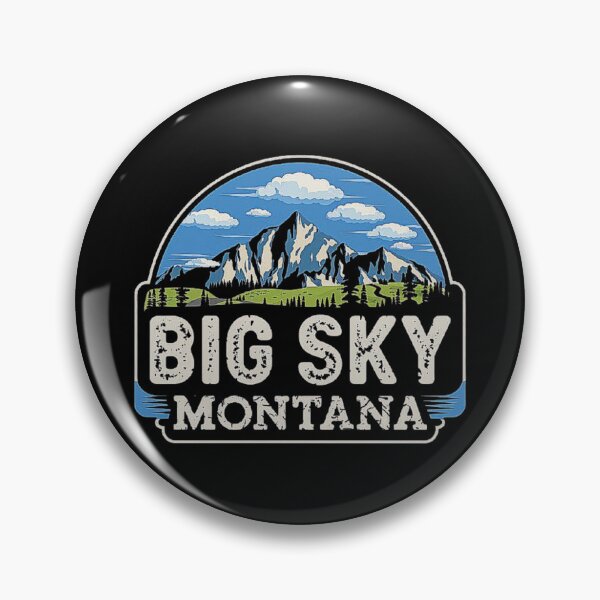 Artikelvorschau, Malerischer Big Sky Montana Berglandschaftsentwurf entworfen und verkauft von love3617.