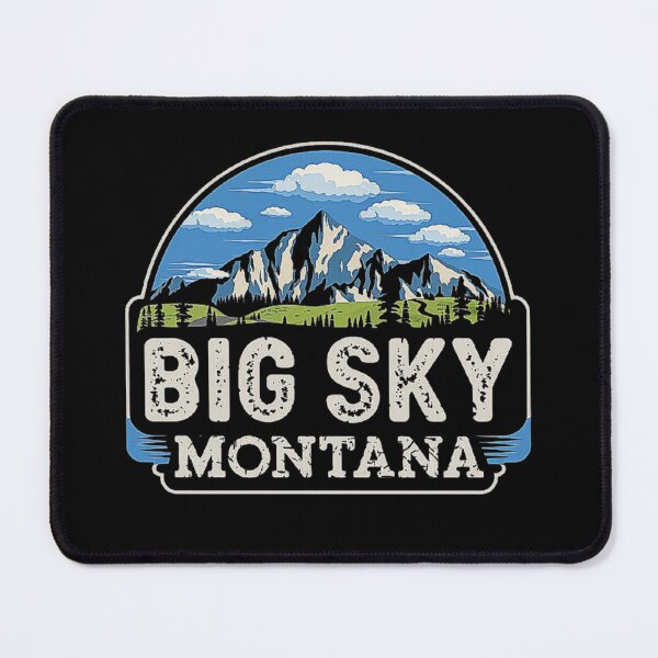 Item preview, Scenic Big Sky Montana Mountain Landscape Design designed and sold by love3617.