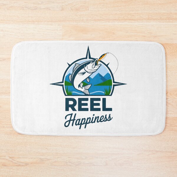 Item preview, Reel Happiness Fishing lover & angler designed and sold by BLZART.