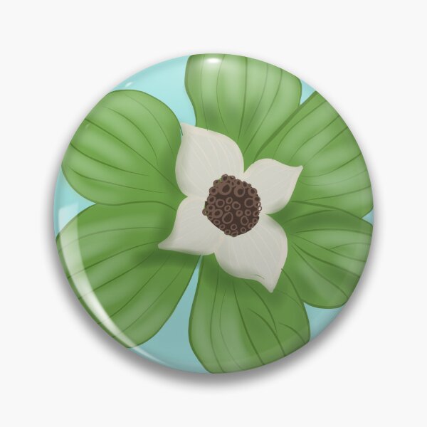 Item preview, Bunchberry, Dwarf Dogwood designed and sold by ErynFalasDesign.