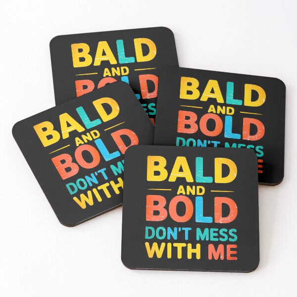 Item preview, Bald Lover Bald Don't Mess With Me designed and sold by Amanda's Factory.