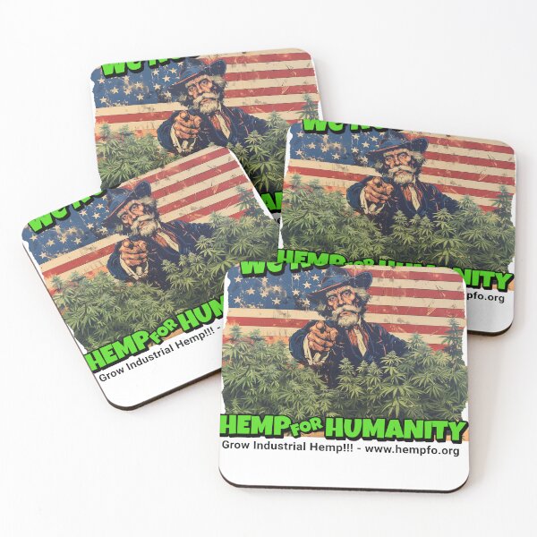 Aperçu de l'œuvre Le chanvre pour l'humanité créée et vendue par HempfoShop.