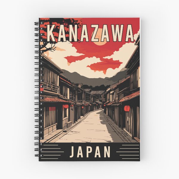 Item preview, Discover Kanazawa in Japan - Elegant Travel Art designed and sold by turtlestart.