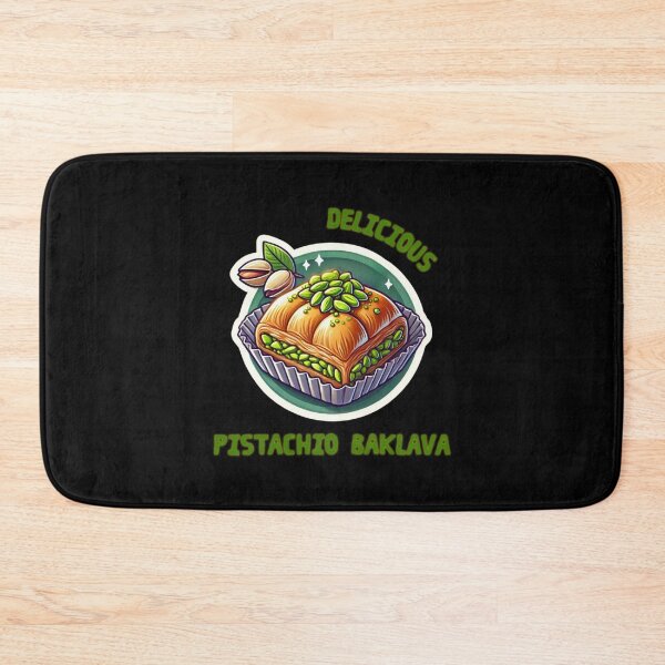 Item preview, Delicious Turkish Pistachio Baklava Dessert Design - Perfect for Food Lovers! designed and sold by Psycho-Crazy.