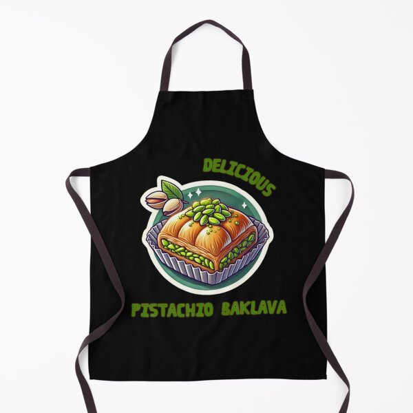 Item preview, Delicious Turkish Pistachio Baklava Dessert Design - Perfect for Food Lovers! designed and sold by Psycho-Crazy.