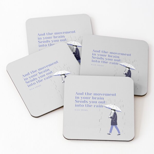 Item preview, Things behind the sun Nick Drake fan art designed and sold by Etaipal.