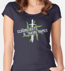Closing Rifts & Taking Names Women's Fitted Scoop T-Shirt
